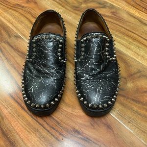 Christian Louboutin Mens pik boat shoes